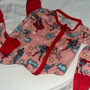 Little Sleepies Justice League Zippie